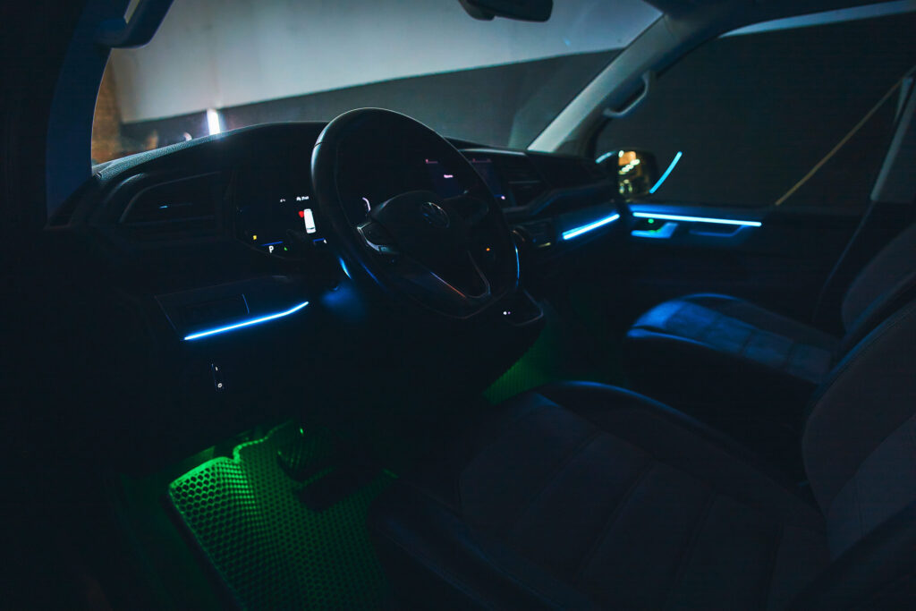 Instalación de Ambient Light en Volkswagen en Prime Car Lab Valencia