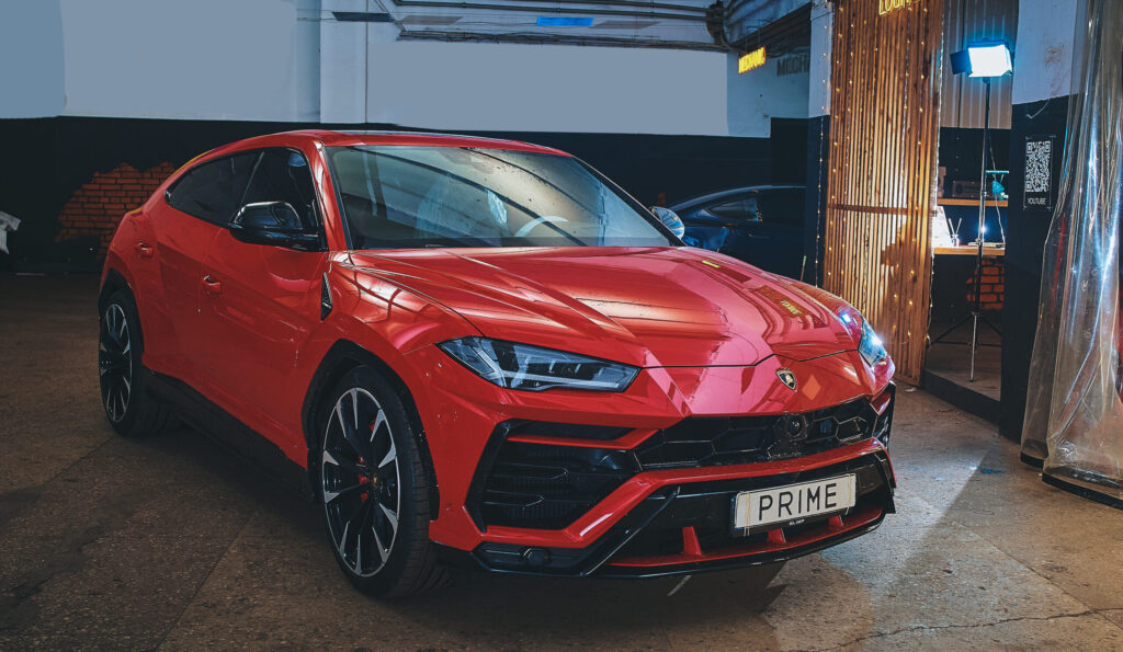 Protección antirrobo para Lamborghini Urus en Prime Car Lab Valencia
